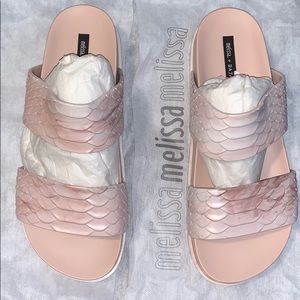 Melissa Slide Soft Nude pink Size 37